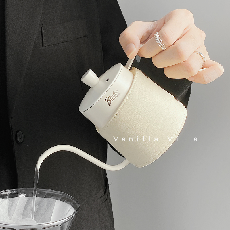 手冲咖啡壶长嘴细口壶不锈钢挂y耳咖啡壶家用咖啡器具过滤冲泡水