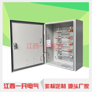 低压电缆铜排分接箱 500x400x200 楼层T接转换箱 100A铜排转接箱