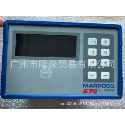 MARPOSS马波斯显示器放大器E78控制器8307861010动平衡检测测量仪