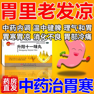 胃寒胃痛脾虚胃寒胃凉胃胀气吃凉胃痛专用药多年胃寒升阳十一味丸
