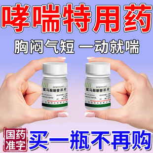 富马酸酮片支气管炎哮喘特药效咳嗽痰多嗓子干痒止咳清肺化痰专用