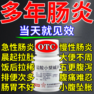 治疗肠胃炎的药慢性肠胃炎调理胃炎吃什么药拉肚子药盐酸小檗碱片