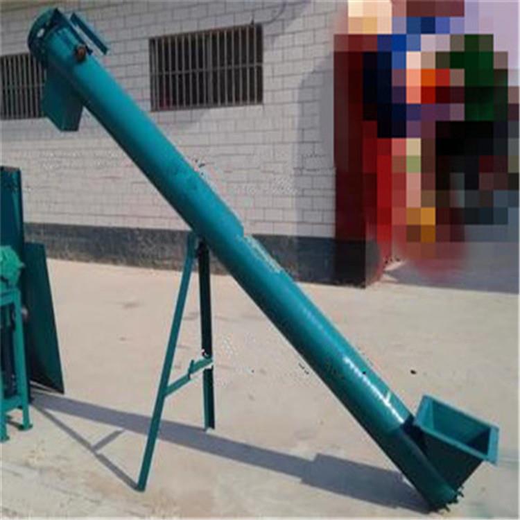 石英砂螺旋上料机 粉末螺旋输送机 提升机报价6