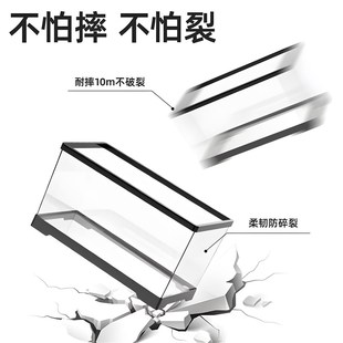 免打理生态龟缸过滤一体乌龟缸豪华大别墅饲养箱家用鱼缸客厅小型