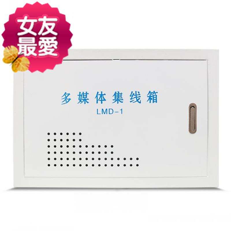 家用纯白多媒体信息箱 集线箱 配电箱 300*200弱电s箱家用网络箱