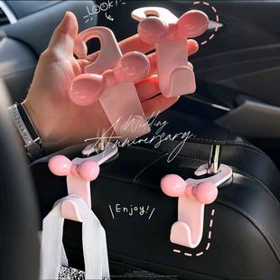 车载挂钩 汽车座椅后靠背挂钩车内挂物钩后排多功能小挂钩2025新款