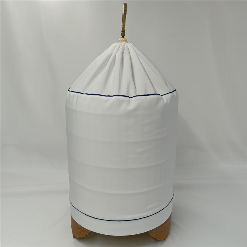 广笼笼衣纯白蓝条纹双层28笼布30 33 36 38 40支持定制画眉笼布罩