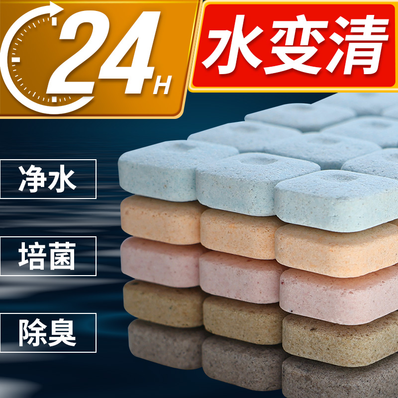 速发陶渔匠鱼缸过滤小料屋滤材培菌老瓷环生化环硝化材饼干