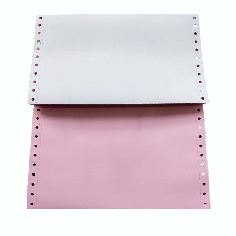 包邮241*140MM空白二联机打单连打纸三联送货单明细单入库销售单