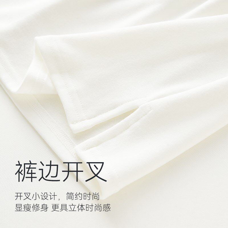 卫衣搭配打底神器小屁帘女假下摆冬季叠穿遮胯纯棉白裙内搭半身裙
