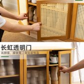 柜坐凳一体简易鞋 入户门口鞋 架收纳柜 凳竹实木玄关可坐式 家用换鞋