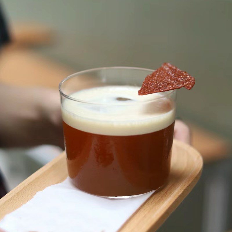 日式拿铁咖啡杯超薄古典杯 鸡尾酒杯子水晶玻璃冰球杯酒吧调酒杯
