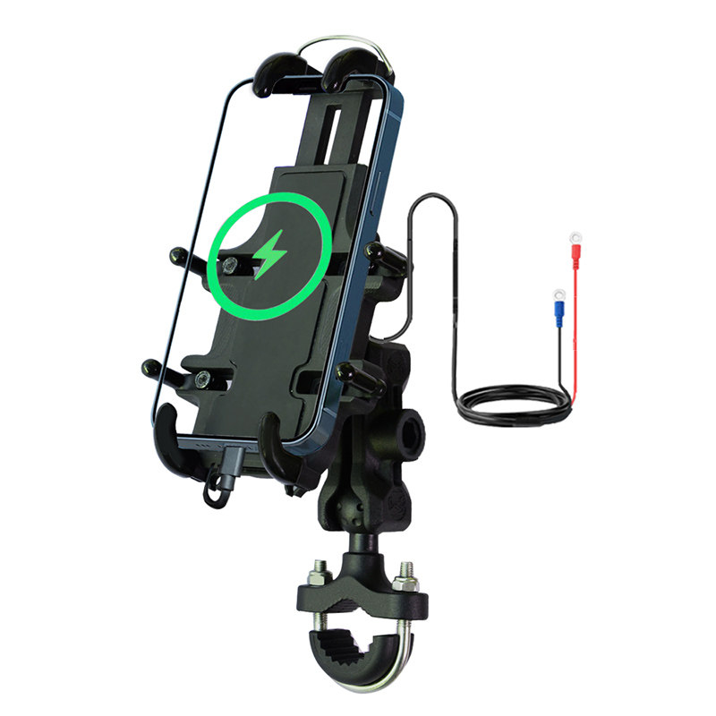 摩托车手机导航支架防抖减n震充电春风250sr赛600ninja400gsx专用