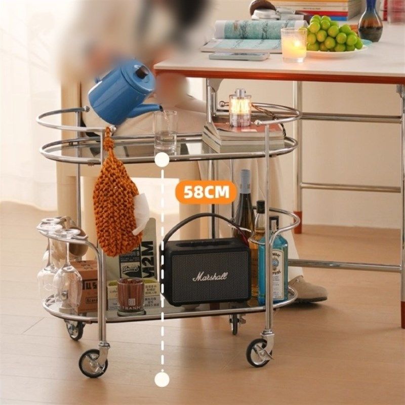 可移动边几家用客k厅轻奢高级感玻璃餐车创意小户型沙发小推车茶,住宅家具,移动边几/推车,淘宝优惠券,粉丝福利购,淘宝优惠卷