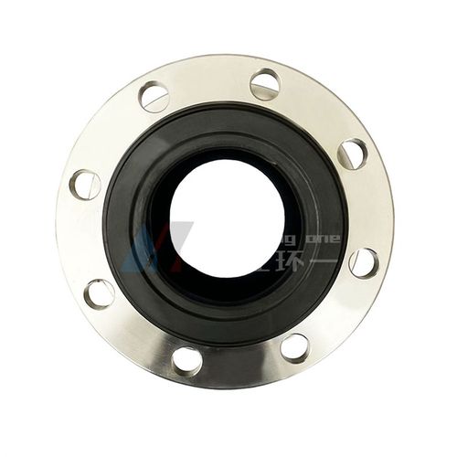 kxt型304不锈钢法兰橡u胶软接头管道避震喉耐酸碱耐高温橡胶软连