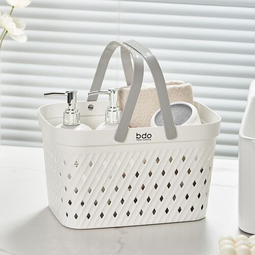 洗澡提篮浴筐小篮子m洗漱筐收纳手提澡篮浴室专用洗浴澡筐拎篮游