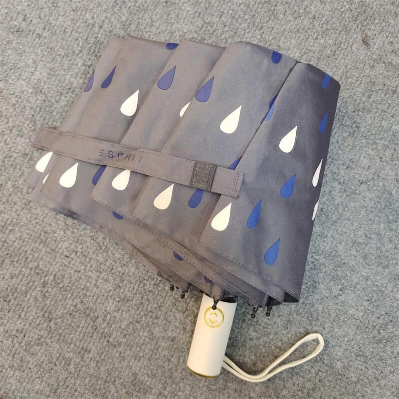 全自动雨伞晴雨两k用遇水变色男女遮阳伞学生折叠小众晴雨伞B100