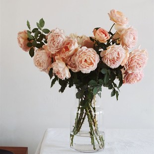 收集时光 Camius say 和光宽口花瓶 手工吹制玻璃大花瓶 包邮