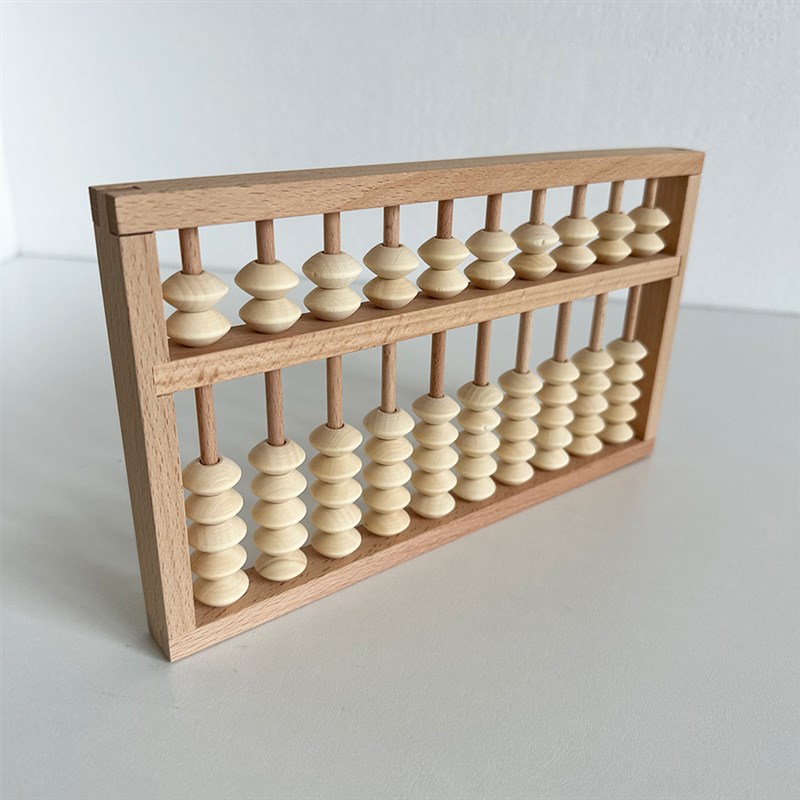 手工算盘diy材k料包 小学木工手工课 学校研学活动制作算盘劳技课