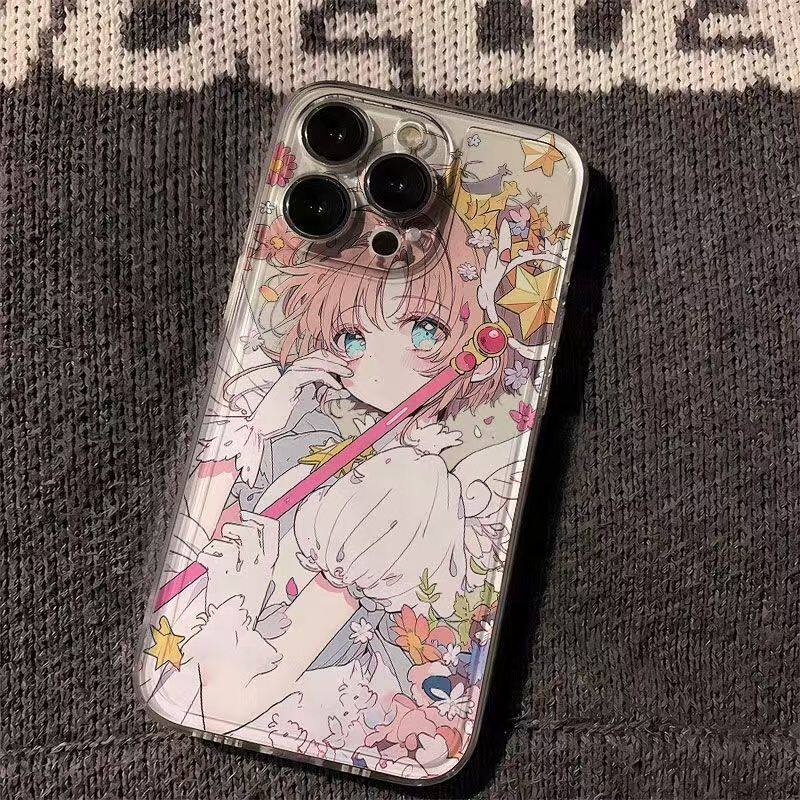 柯柯魔法少女小樱适用苹果16promax/17/iPhone12/14/15plus手机壳苹果16Plus壳iPhone