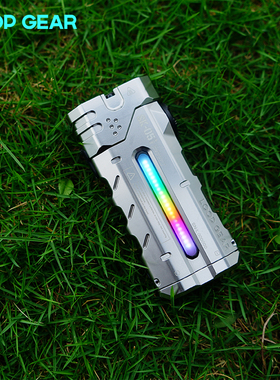 LOOP GEAR 户外多功能手电筒远射强光充电超长续航SK05PRO银色