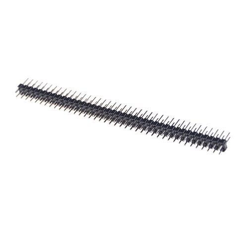 好货10pcs/lot 40Pin 2.54mm Double Row Straight Male Pin Head