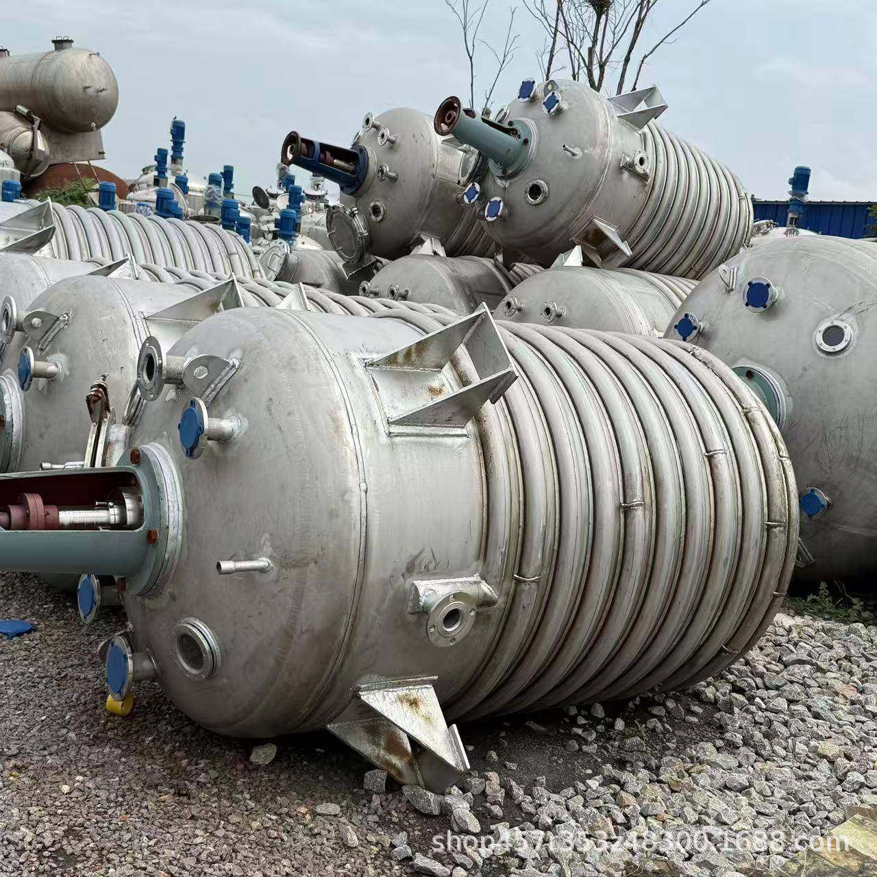 多规格不锈钢反应釜液体真空搅拌罐内外盘管均质乳化电加热反应釜,工业油品/胶粘/化学/实验室用品,反应设备,淘宝优惠券,粉丝福利购,淘宝优惠卷