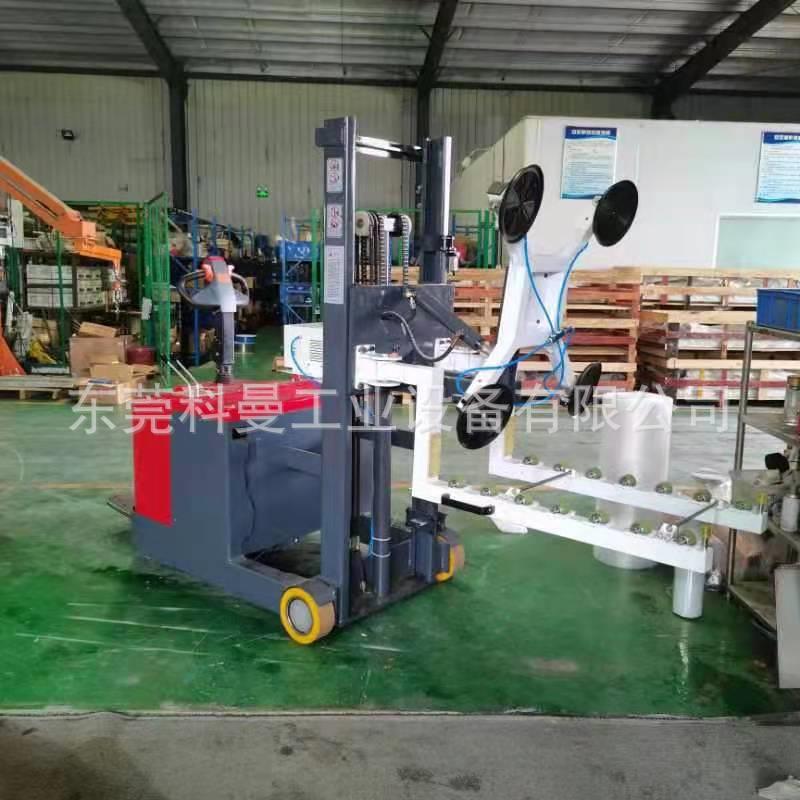 叉车双气缸自动翻转吸钢板石板石材玻璃真空电动提升移动搬运吊具