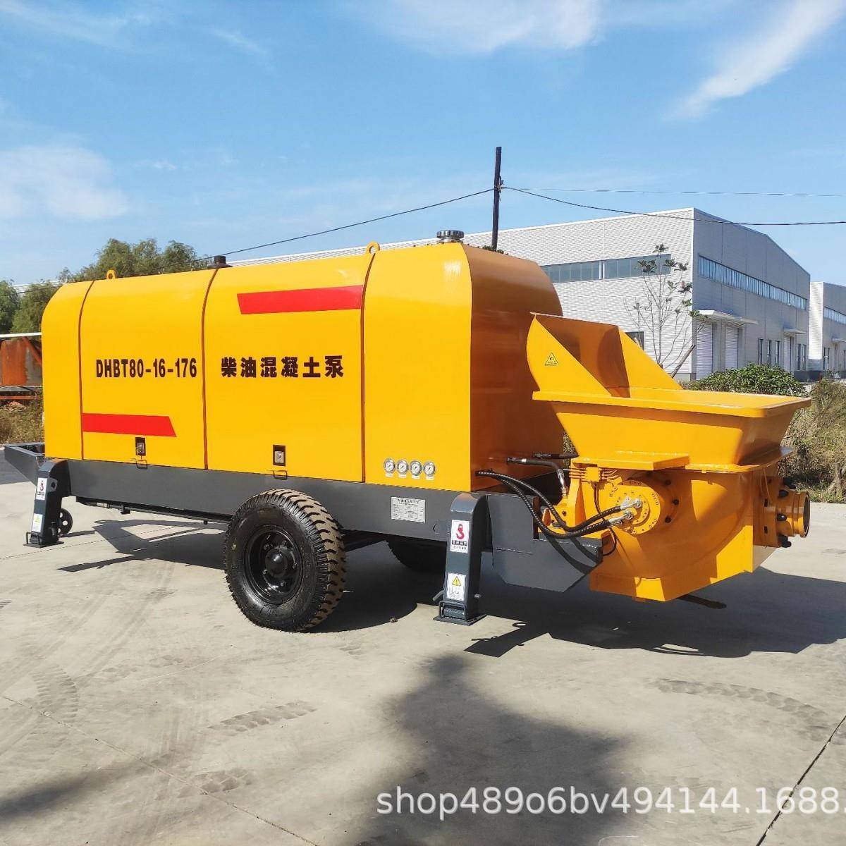 拖式混凝土泵80型混凝土输送地泵厂家直销