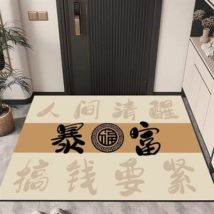 入户门地垫进门脚垫子入户地毯大门口门外家用高级感耐Z脏入门门