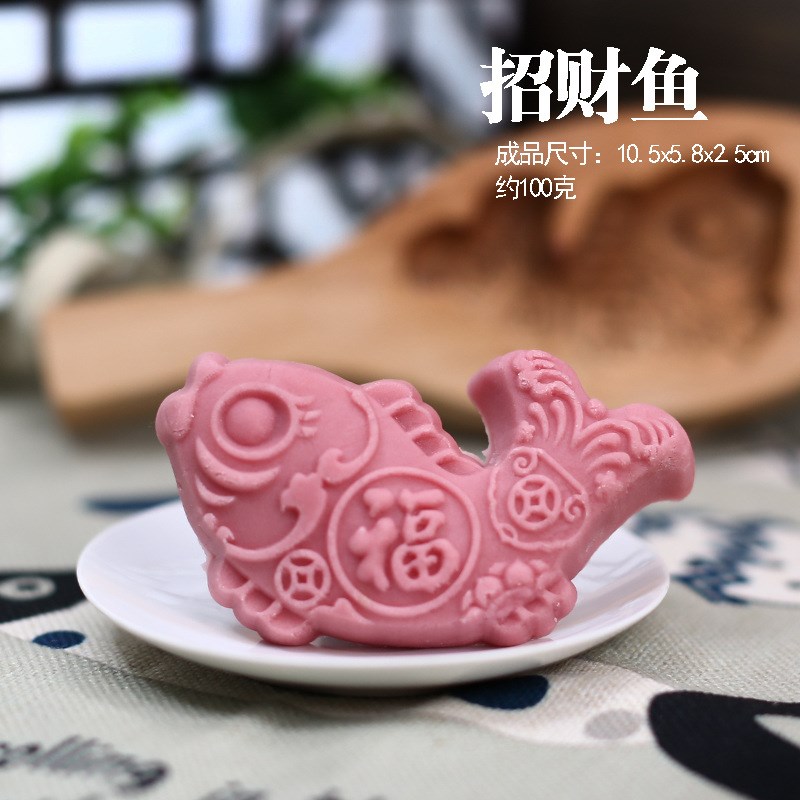 过年木质馒头模具胶东花r饽饽工具福馍馍花样大馒头木卡花喜饼月
