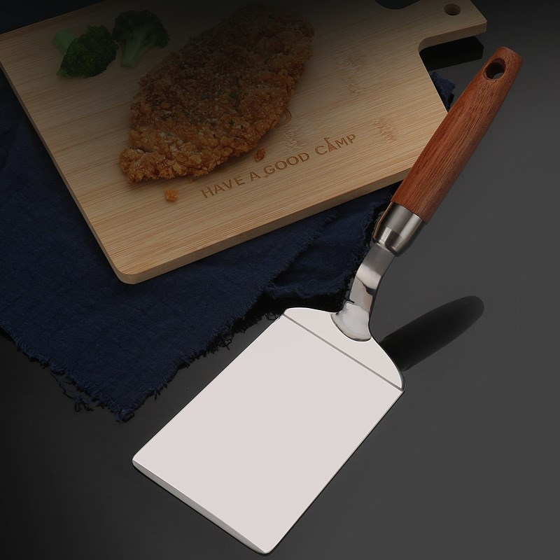 速发C不锈钢煎铲煎理果子披具料饼牛排铁板烧平铲煎鸡蛋烙饼铲子