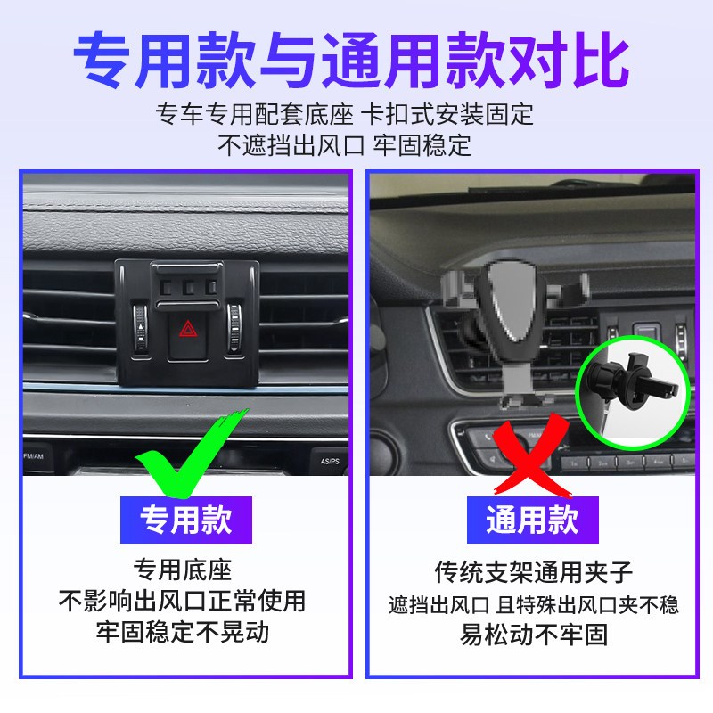 速发东风风行景逸S50ev专用汽车载景逸X5全车改装配件导航架1