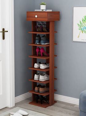 速发多层鞋架简易家用经口型省舍间鞋柜门济小鞋架子宿空简约收纳