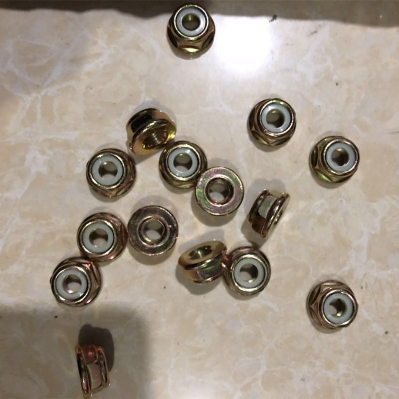 速发割草机割灌机工作头配件齿轮箱反牙螺丝母固定刀片上下垫片保