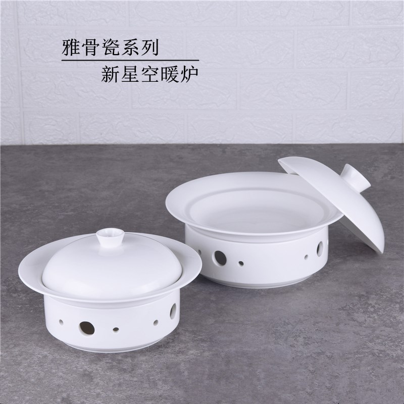 速发陶瓷保温菜盘菜商用明炉套盘加热炉干锅小炒装创意私房子餐具
