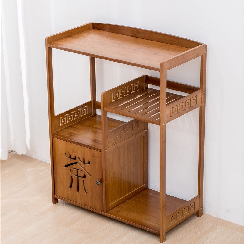 速发楠竹茶叶柜茶水物架架架水桶架茶杯置实木电磁炉烧水壶茶具壶,住宅家具,搁板/置物架/家用陈列架,淘宝优惠券,粉丝福利购,淘宝优惠卷