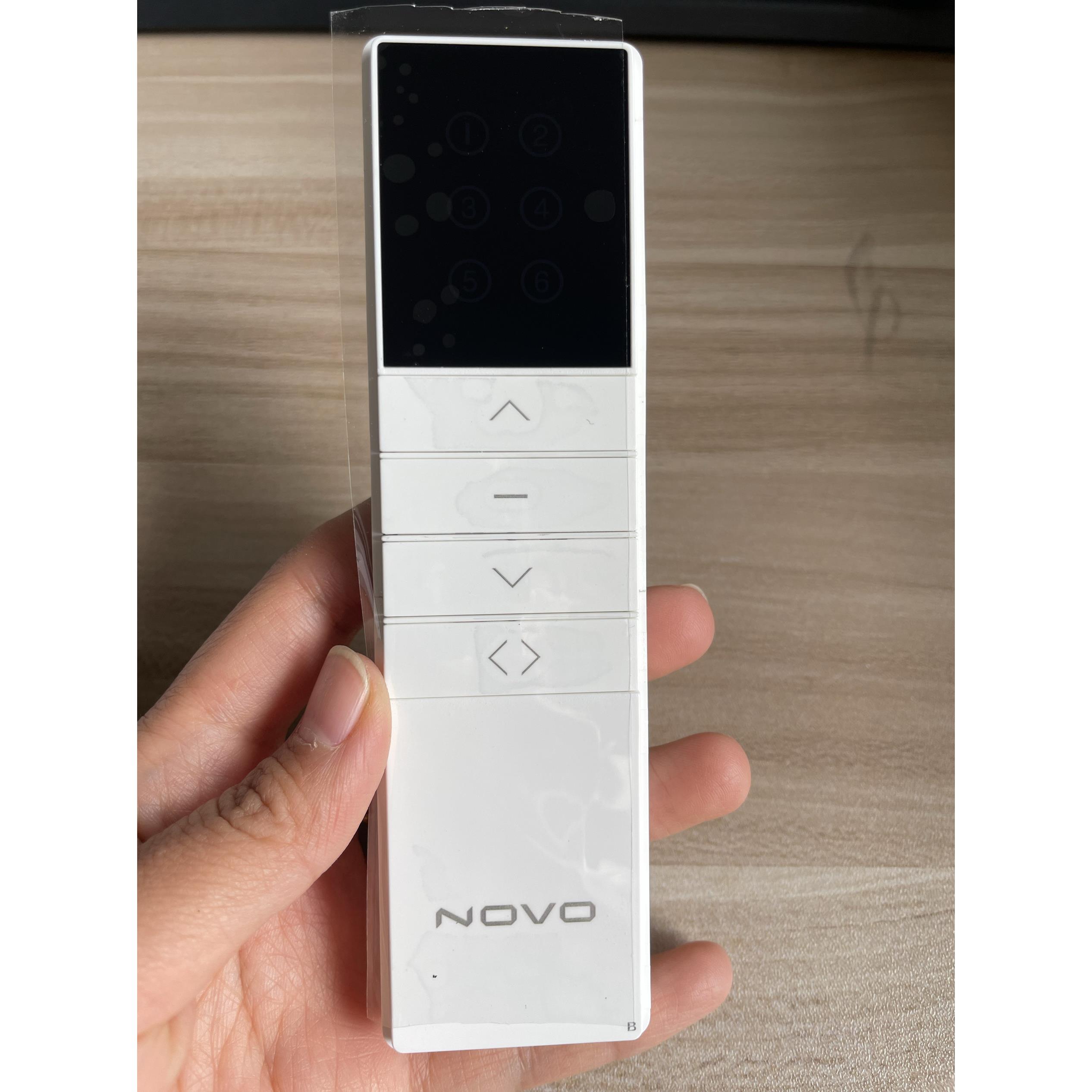 乐屋NOVO电动窗帘遥控器开合帘轨道日夜帘蜂巢帘通用遥控器
