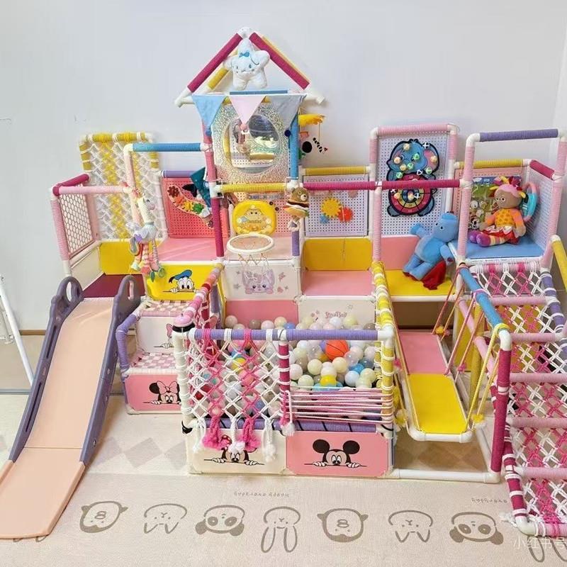 婴幼儿diy自制水管爬爬架宝宝客厅家用儿童室内攀爬架子DIYPPRpvc