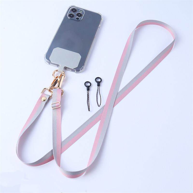 原创手机挂绳斜挎可背贴片挂脖结实男款高端卡片壳链女款防丢带子