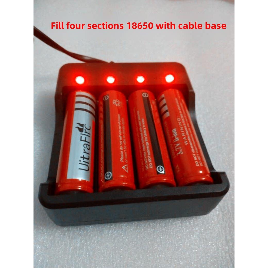 18650充电器4槽充四节3.7V4.2V18650智能充电器多功能充电器自停