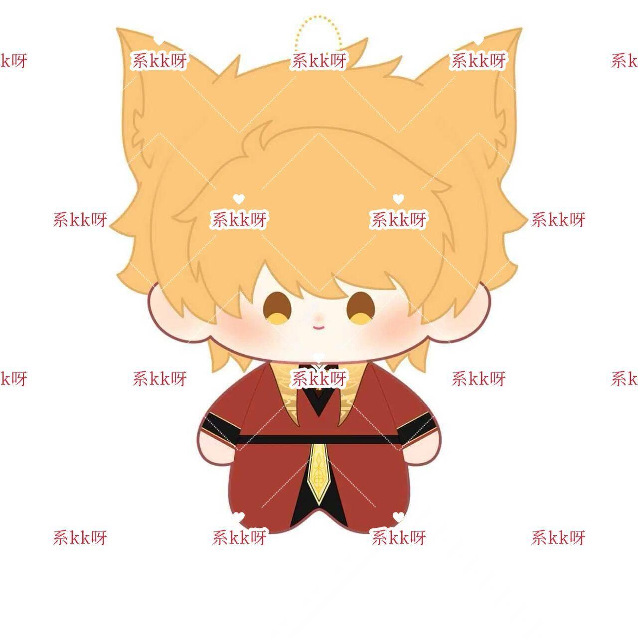 原创猫小九10cm棉花娃娃奇喵君周边玩偶公仔