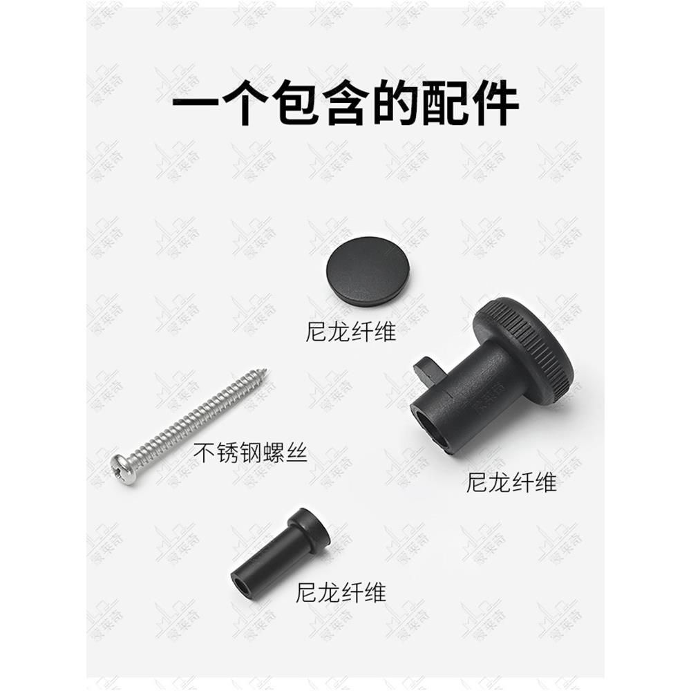 折叠无框阳台窗拉手锁扣玻璃窗户小拉手防风执手塑料防盗旋钮卡扣