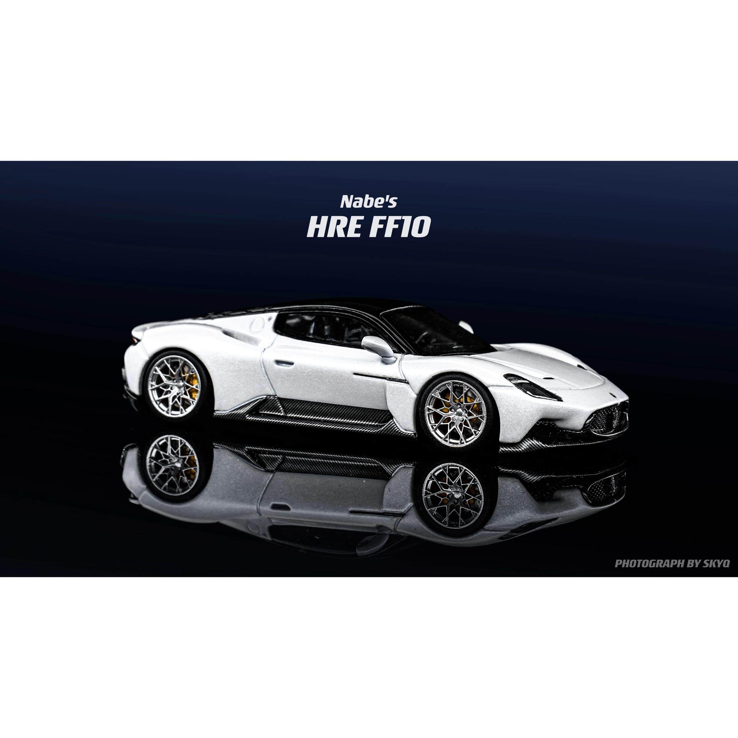 【现货】1/64 Nabes X Chika HRE FF10 10.5mm二次改装轮毂
