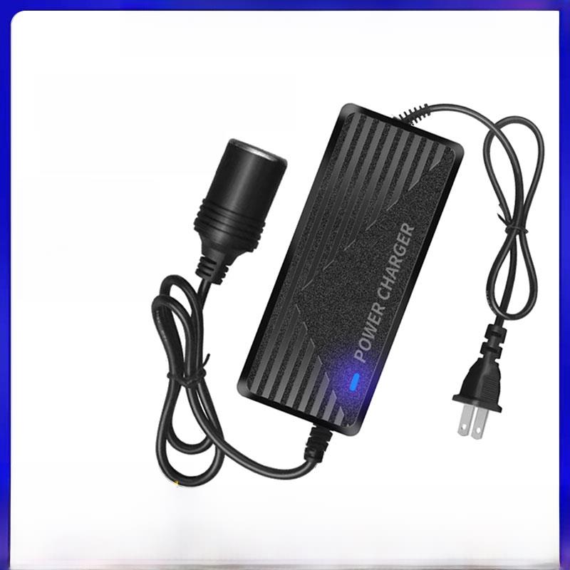 220V转12V汽车点烟器插头家用电源适配器车载打气泵吸尘器转换器