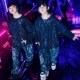 快速发货舞台装 亮j片表演服街舞儿童潮服男童嘻哈演出服女童hipho
