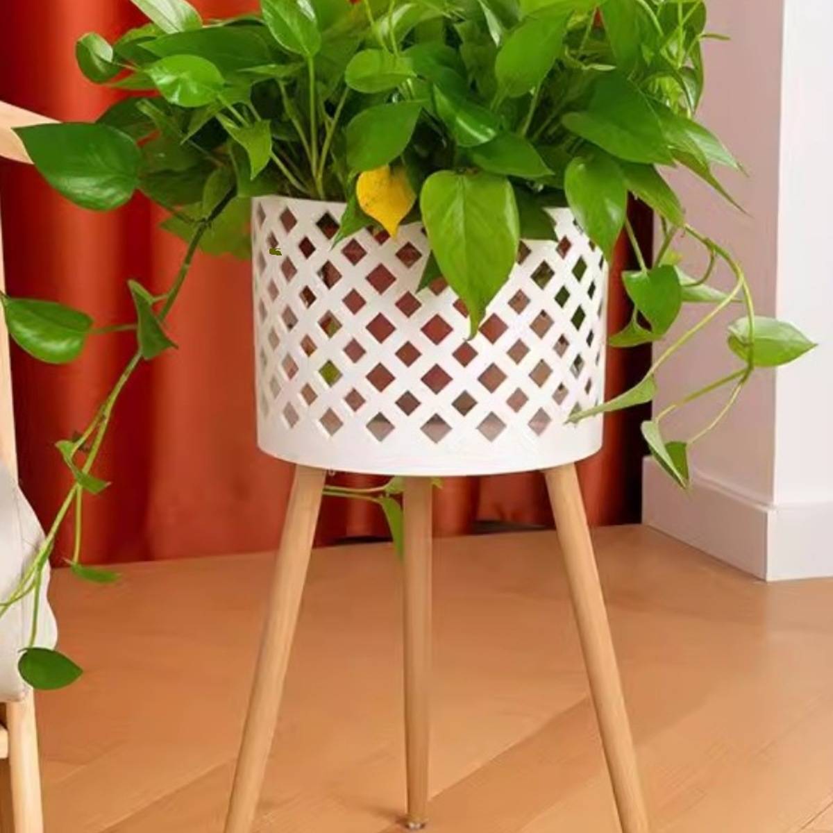花架子客厅落地式盆景植物摆放展示架阳台绿植花篮置物架创意花架