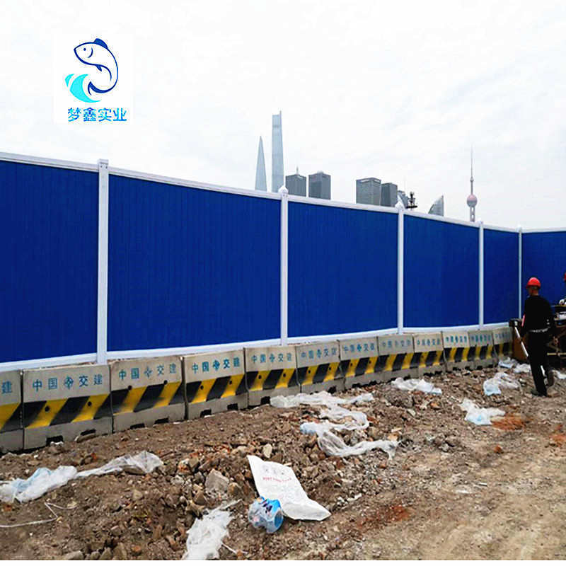围挡pvc围栏围墙施工施工提供建筑工程安装市政道路直销