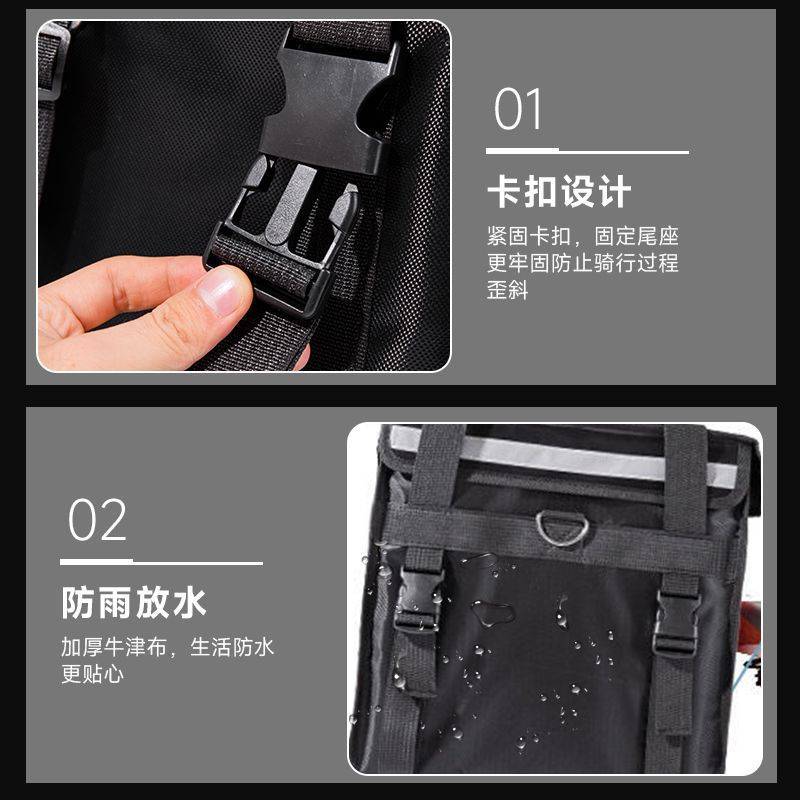 外卖箱送餐箱外卖保温箱美骑手送餐箱100升62升44升30升防水加厚