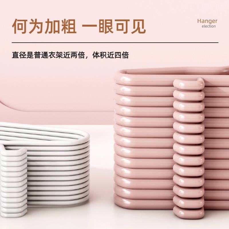 家用成人衣架加厚加长衣服防滑学生宿舍粗撑子衣挂